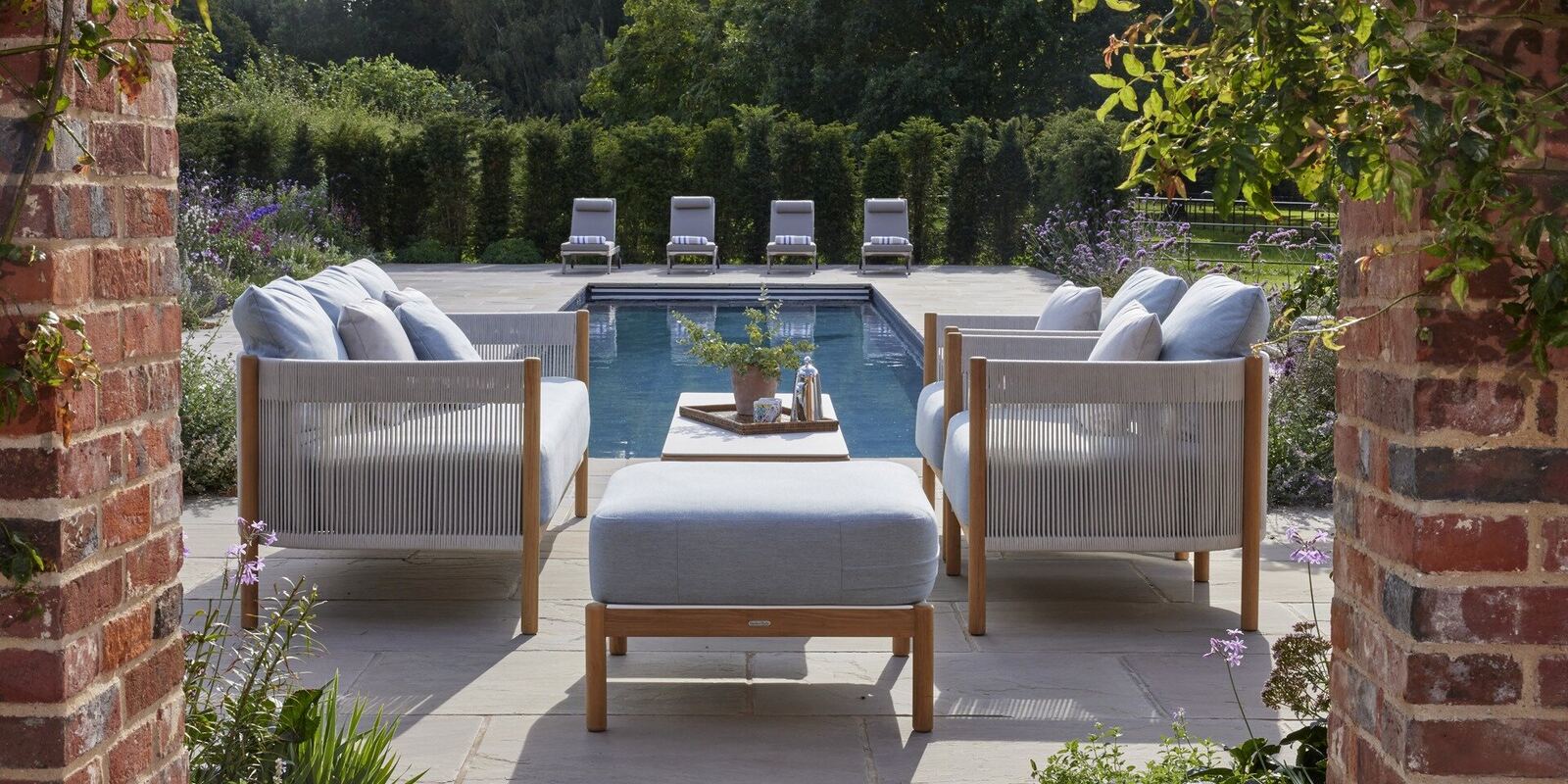 Barlow Tyrie outdoor furniture, British teak workshop since 1920