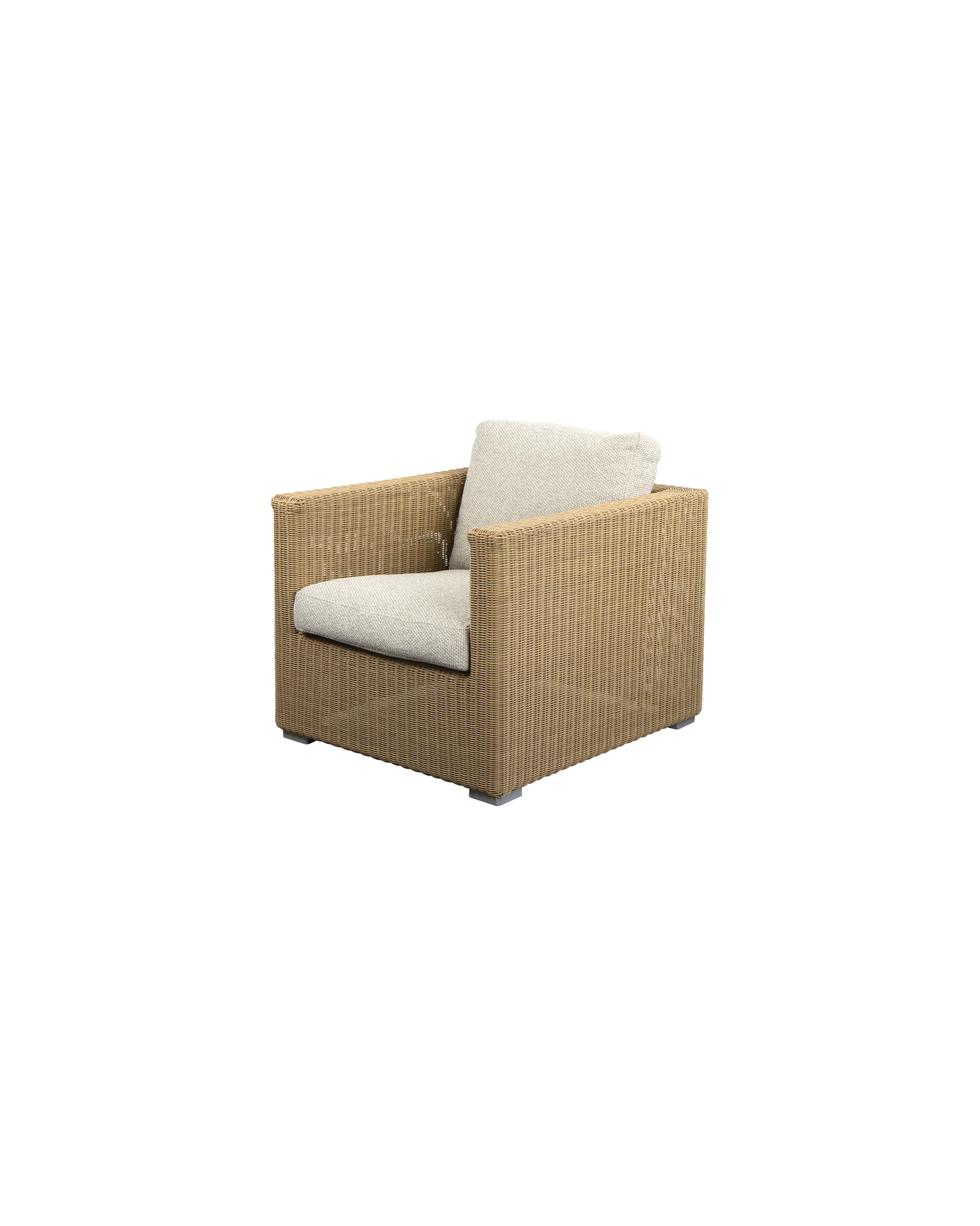 Cane-line Chester lounge chair in natural Cane-line Weave