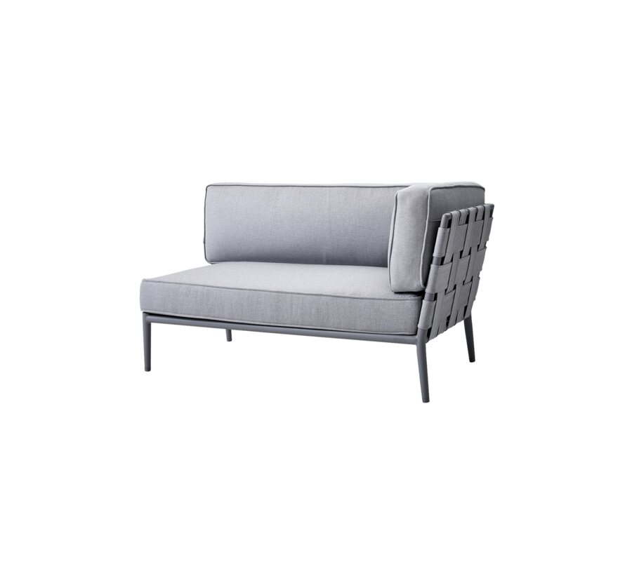 Conic 2-seater sofa, left module