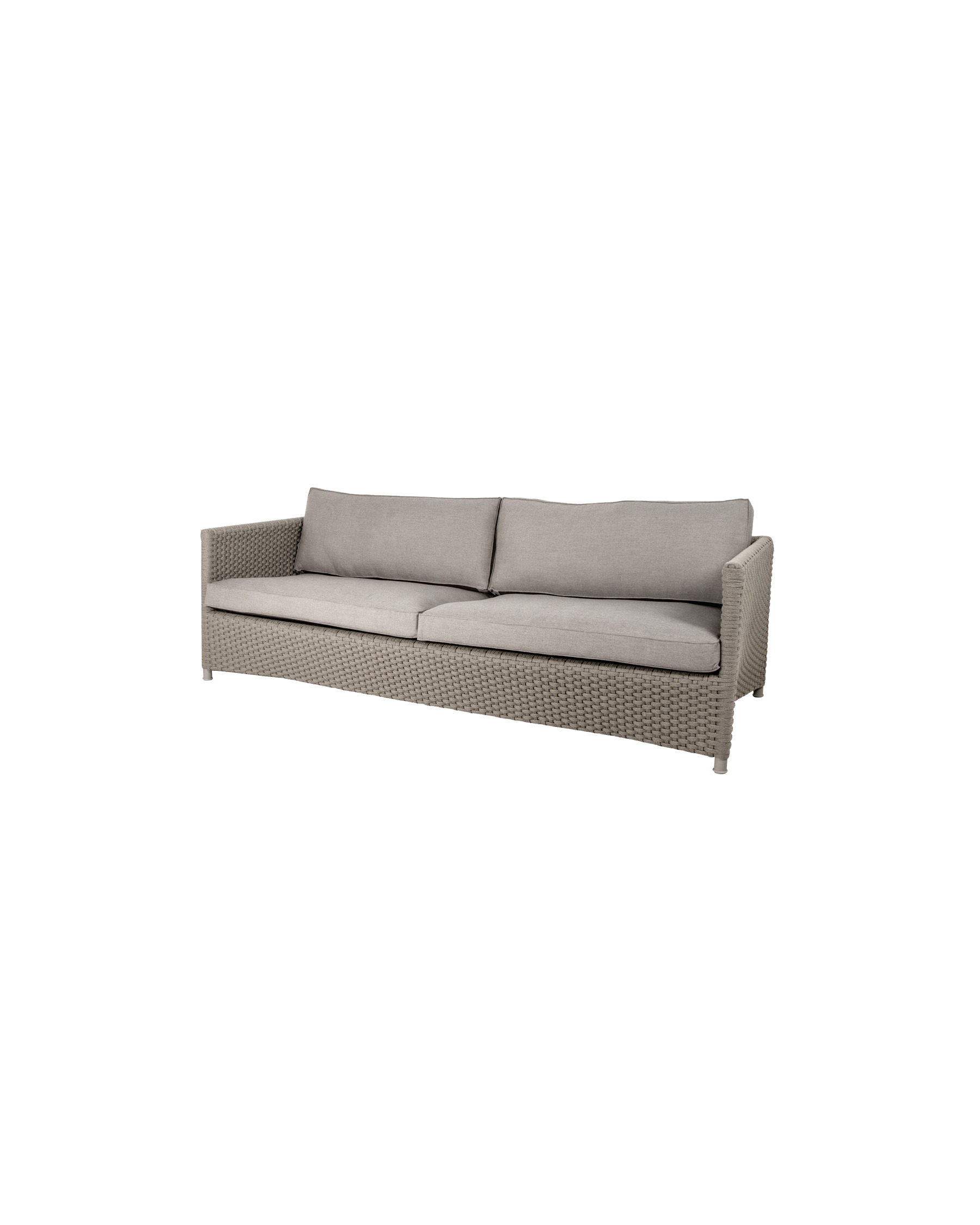 Cane-line Diamond 3-seater outdoor sofa in rope weave