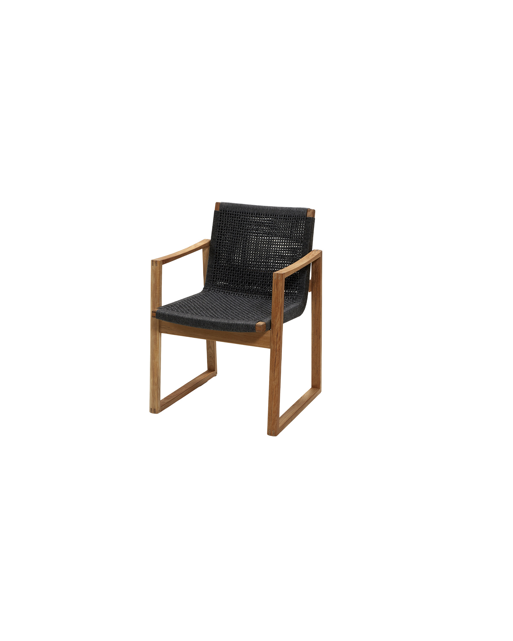 Cane-line Endless outdoor dining chair in teak with cushions