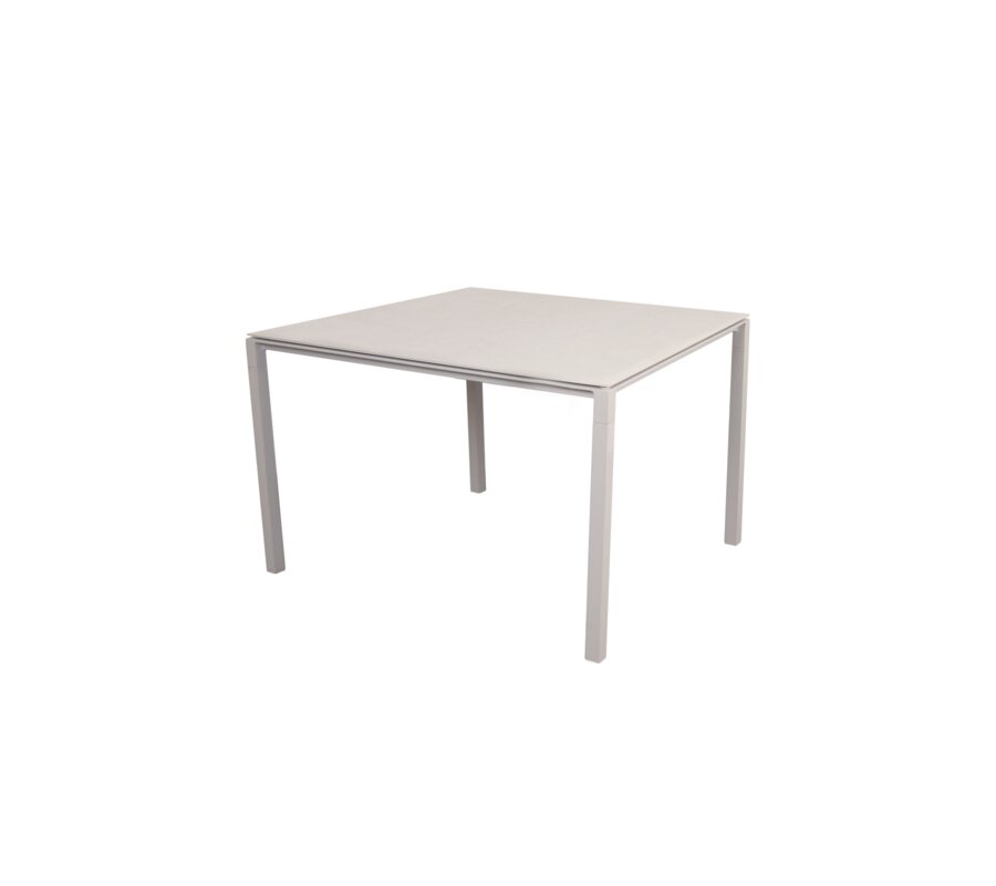 Pure dining table, 100x100 cm