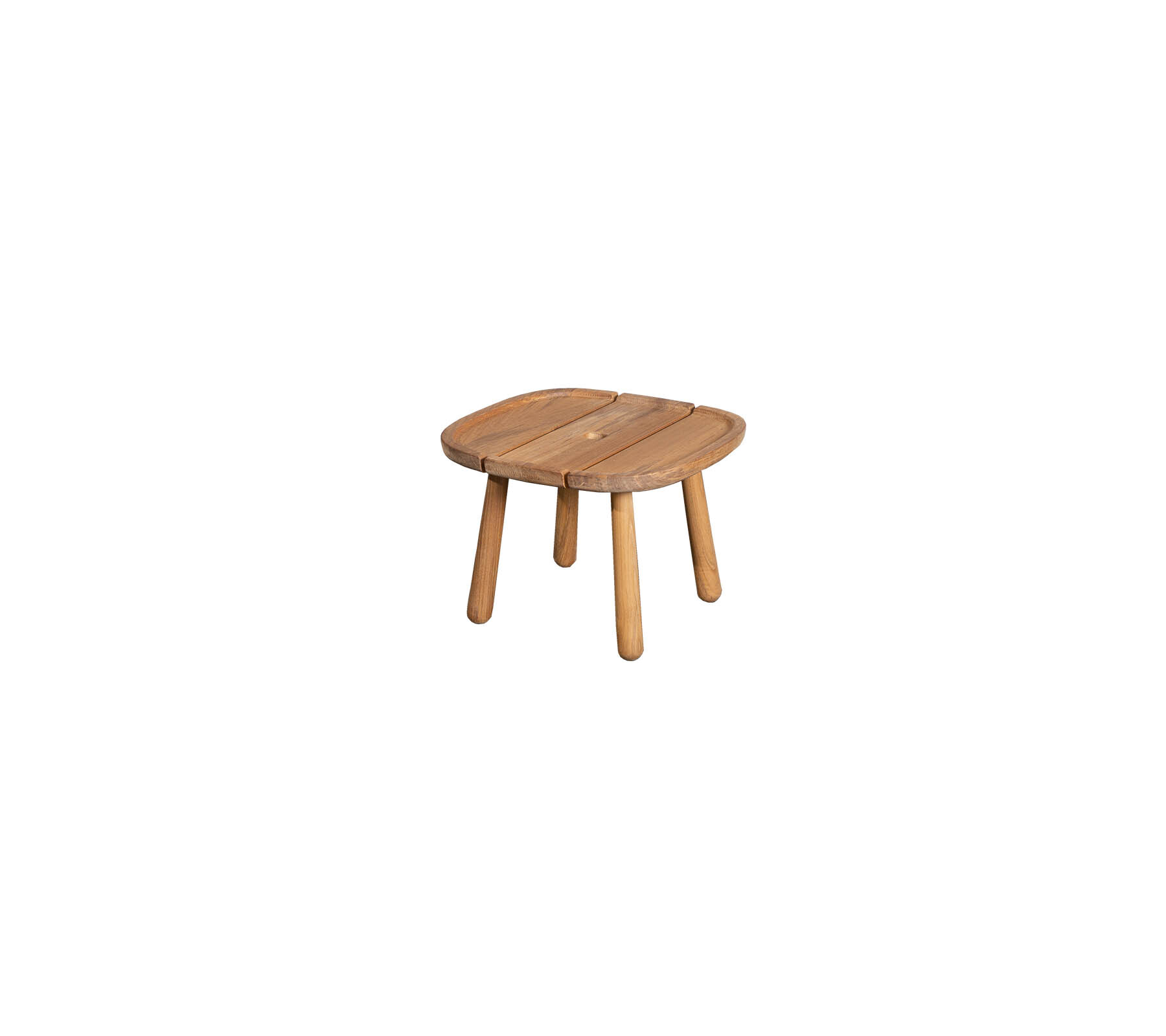 Cane-line Royal square coffee table in solid teak