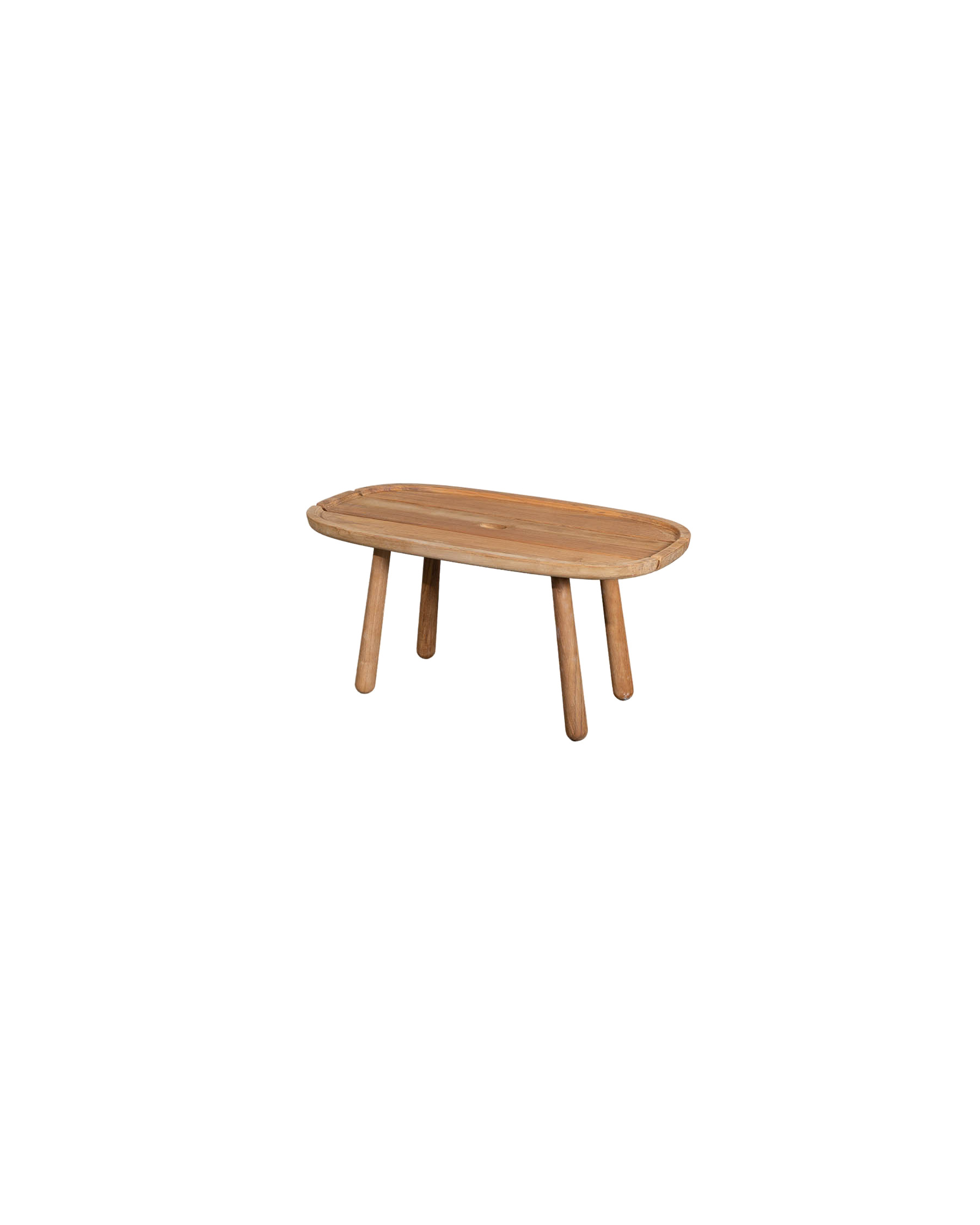 Cane-line Royal outdoor coffee table in solid teak
