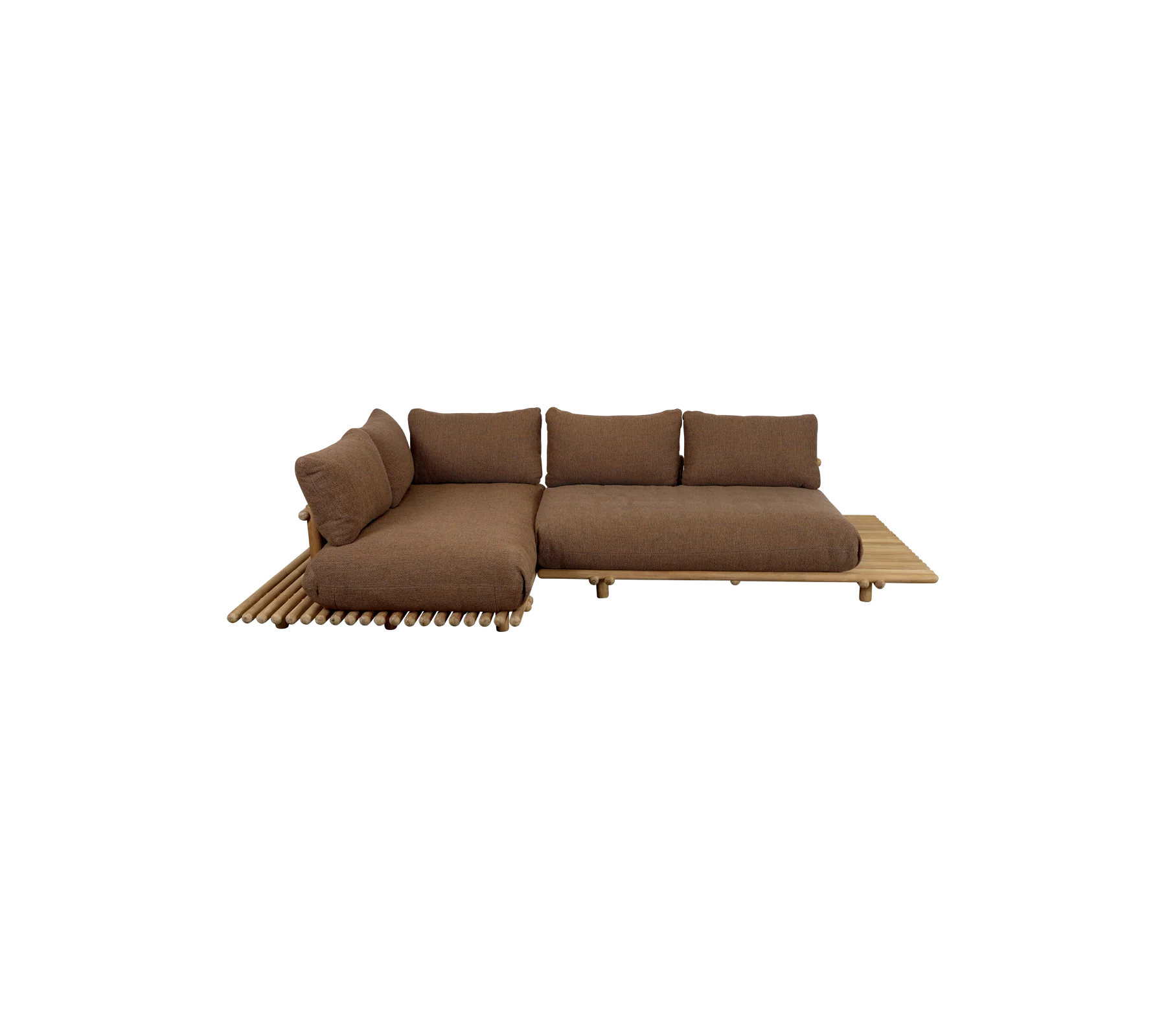 Sticks platform, corner sofa