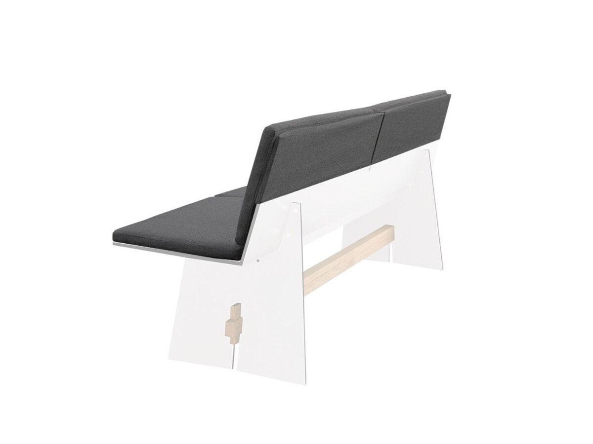 TENSION side panel bench with backrest Cushion set