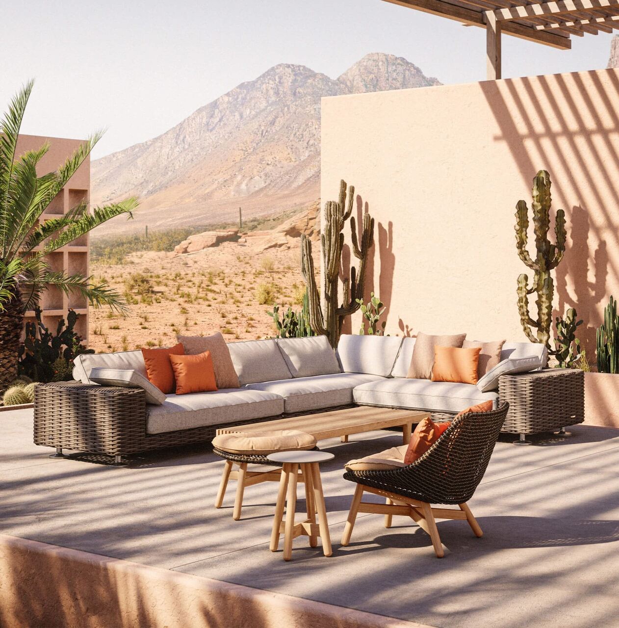 Dedon outdoor furniture, German hand-woven archive since 1990