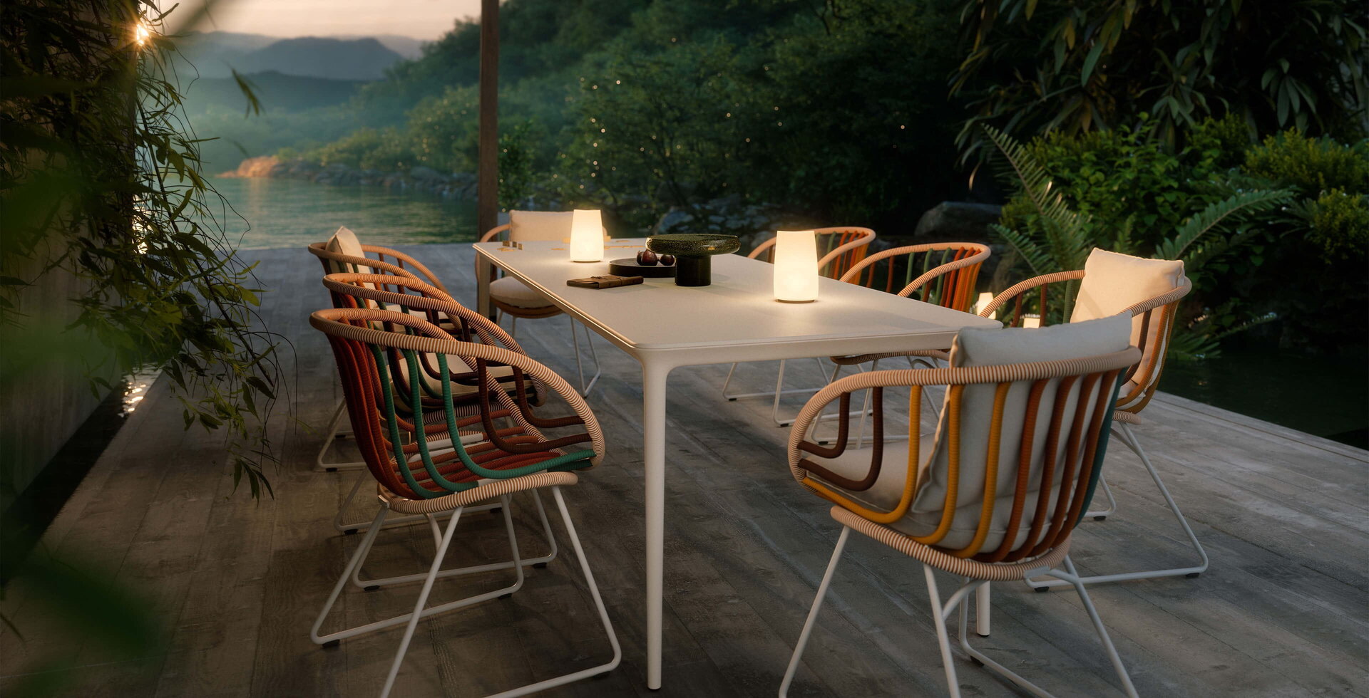 Kida outdoor furniture by Dedon