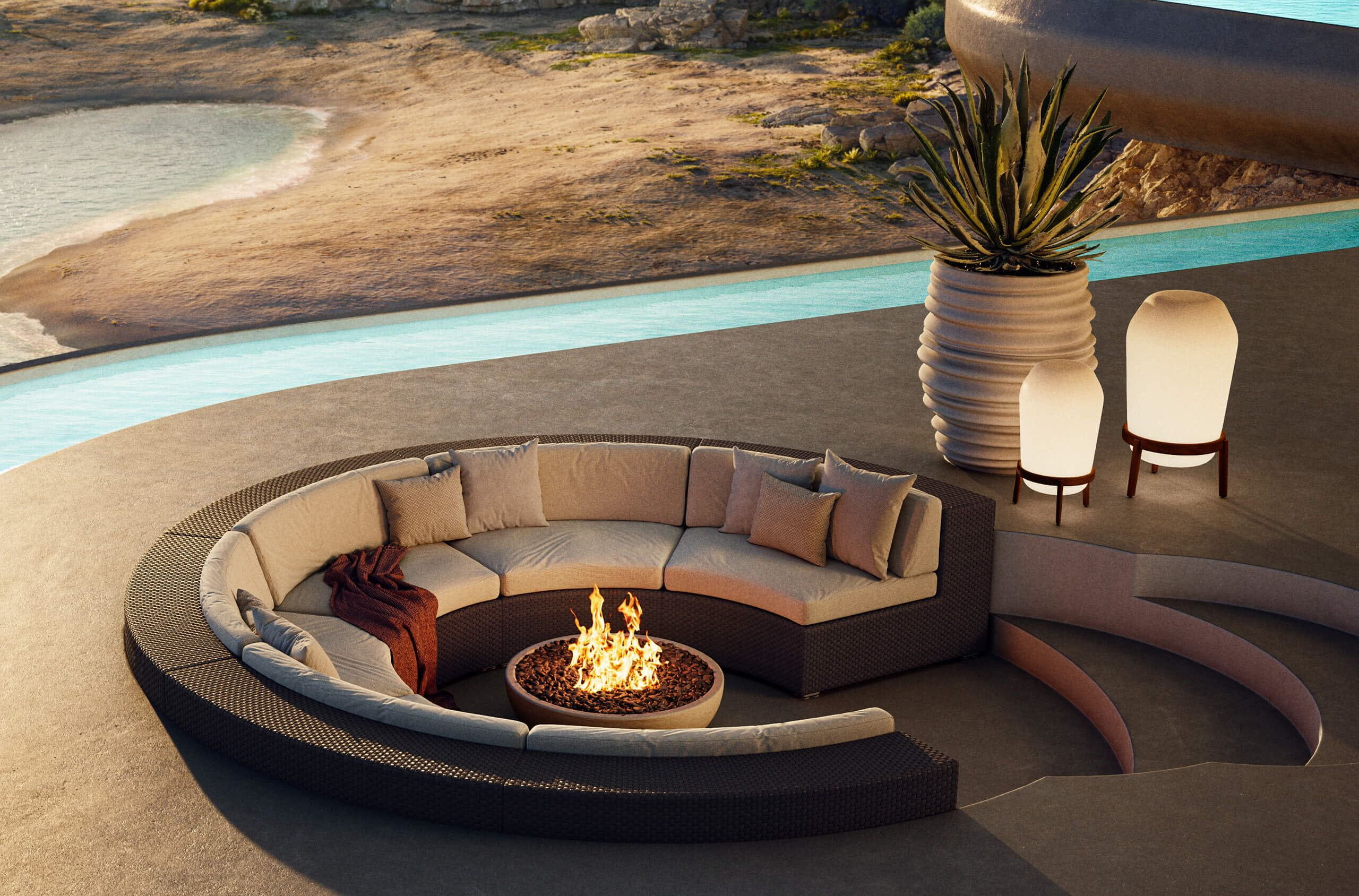 Loon outdoor collection by Dedon
