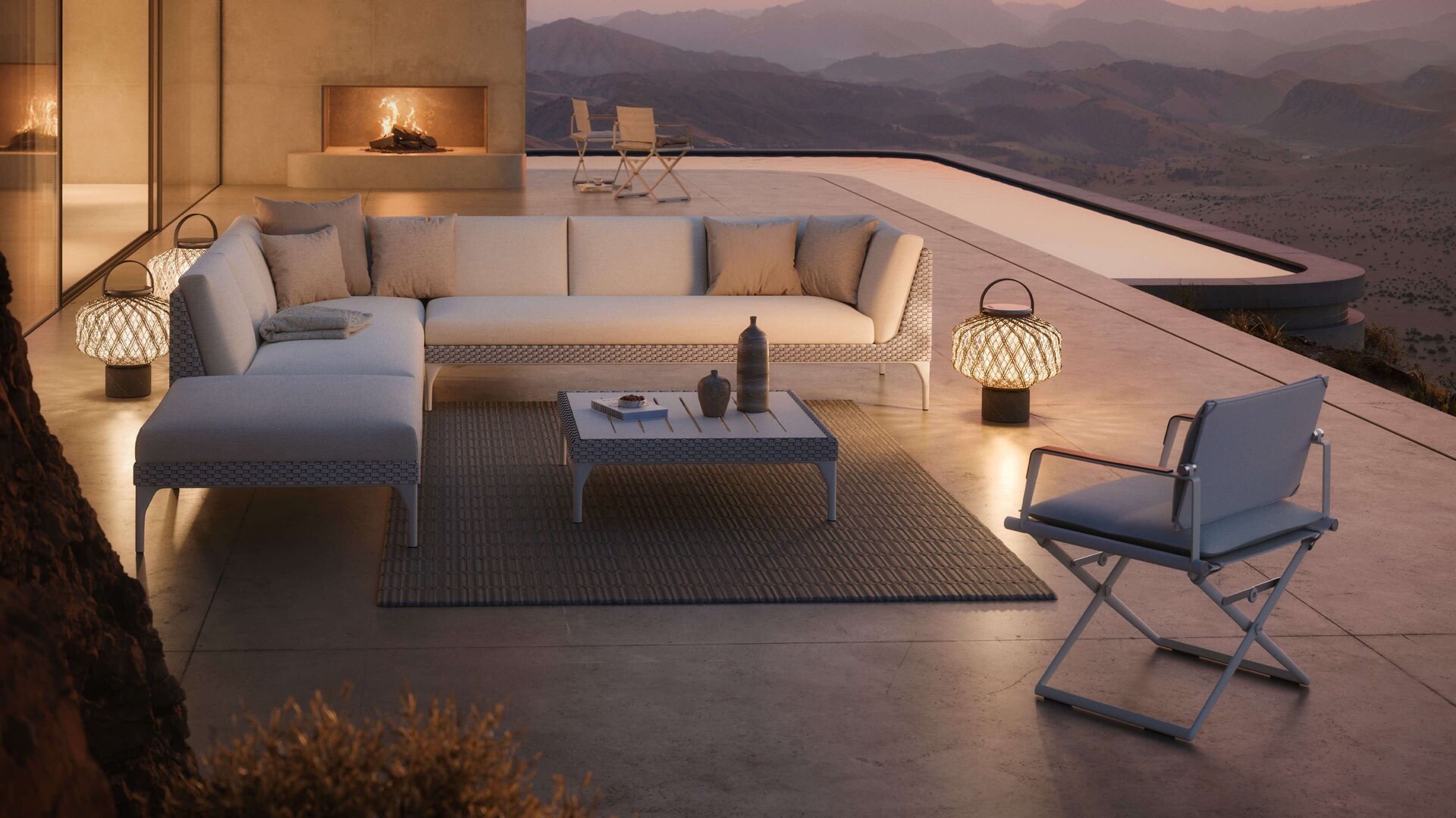 Mu outdoor furniture by Dedon