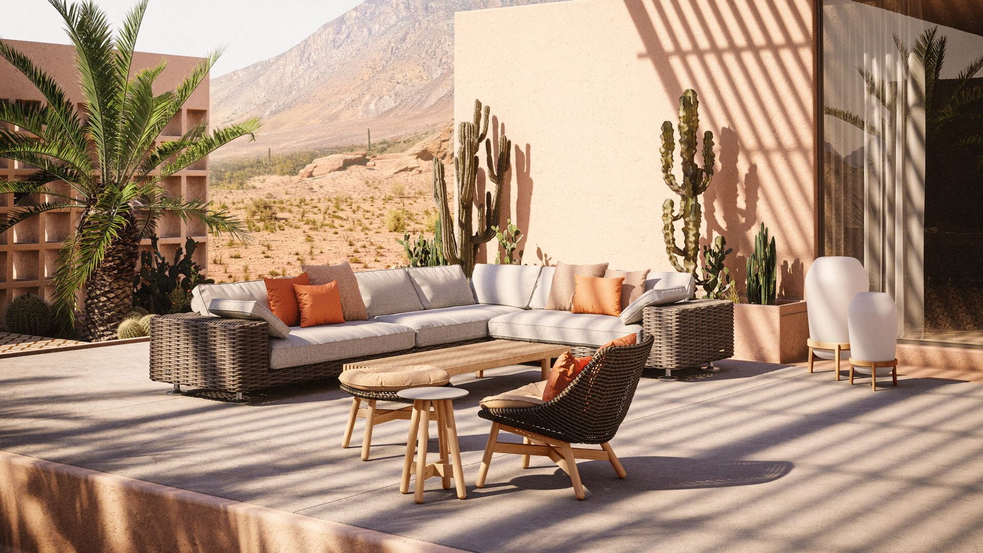 Paros outdoor furniture by Dedon