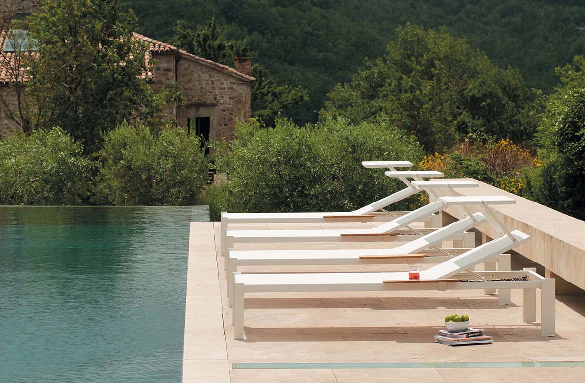 Shine Sunbed Shine Teak
