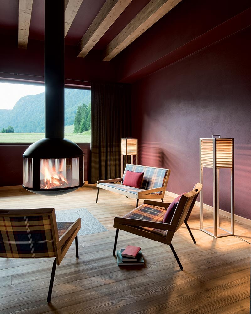 Allaperto Mountain / Tartan outdoor collection by Ethimo