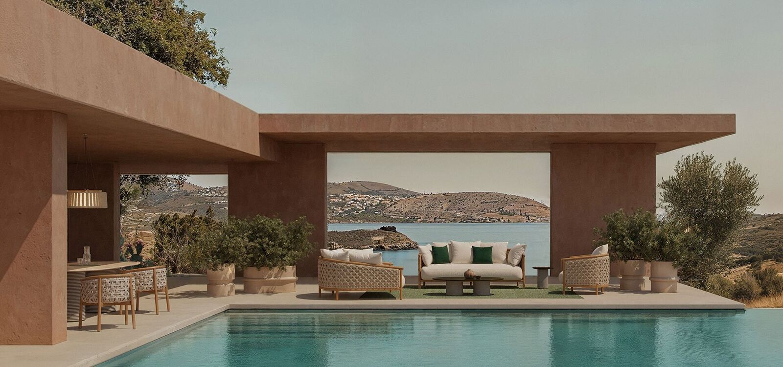 Ethimo outdoor furniture, Italian Mediterranean archive since 2009