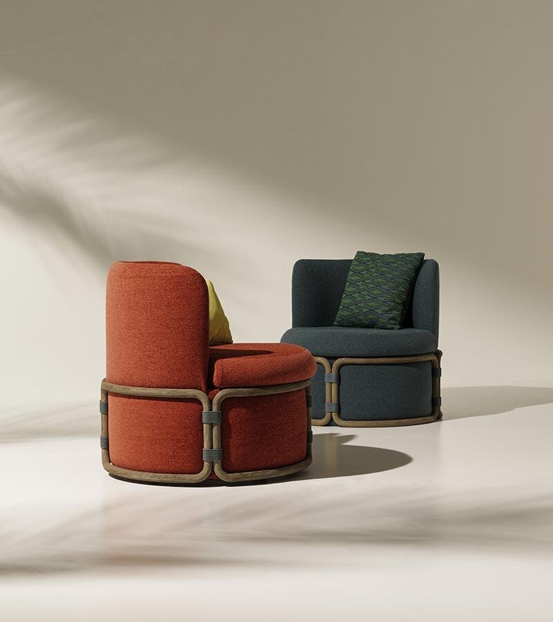 Rotin outdoor collection by Ethimo