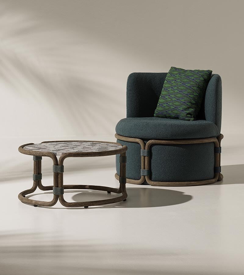 Rotin outdoor collection by Ethimo
