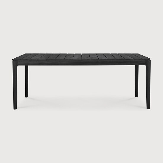 Bok outdoor dining table, solid teak 200 cm