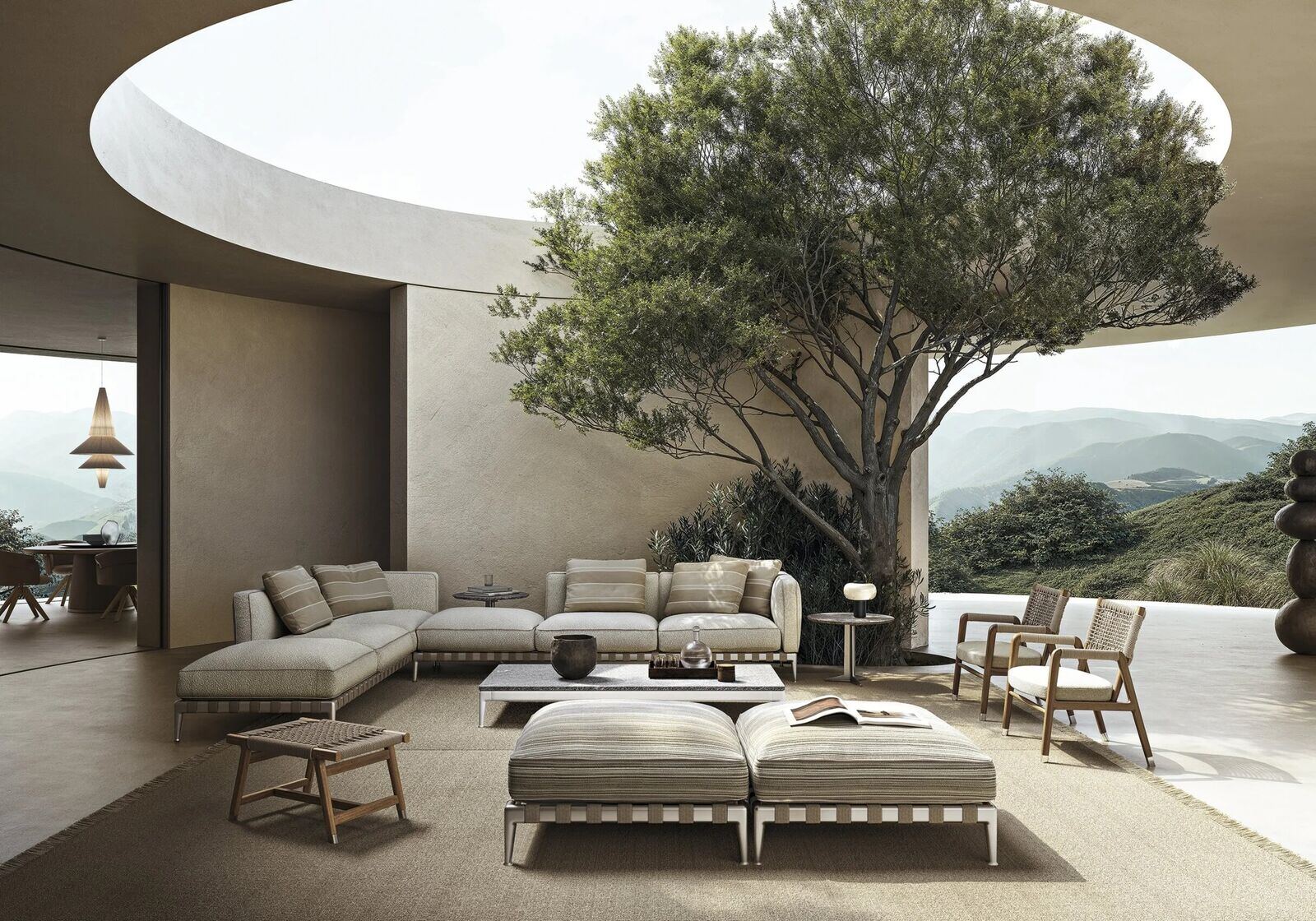 Atlante sectional set