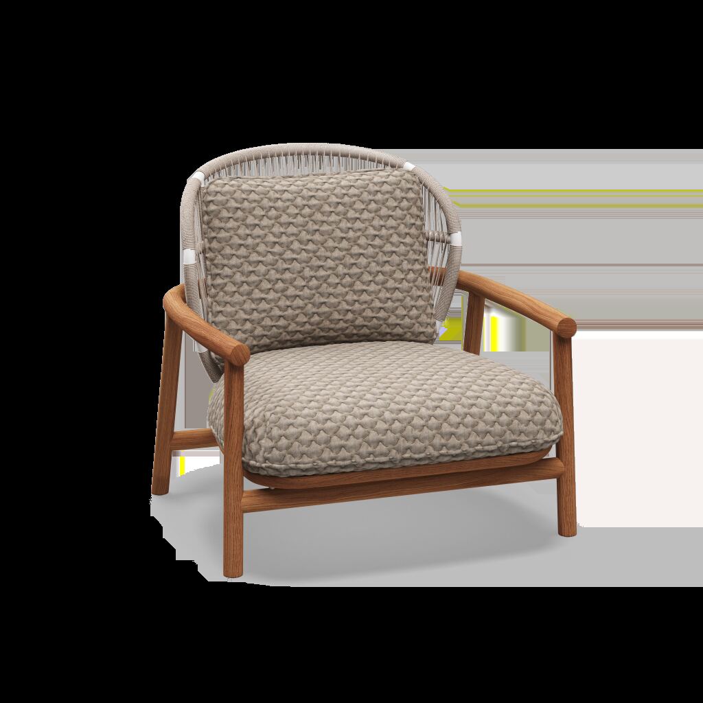 FernTeak Low Back Lounge Chair
