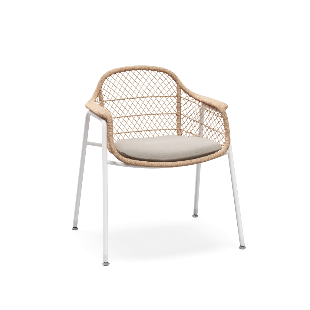 FrescoDining Chair with Arms