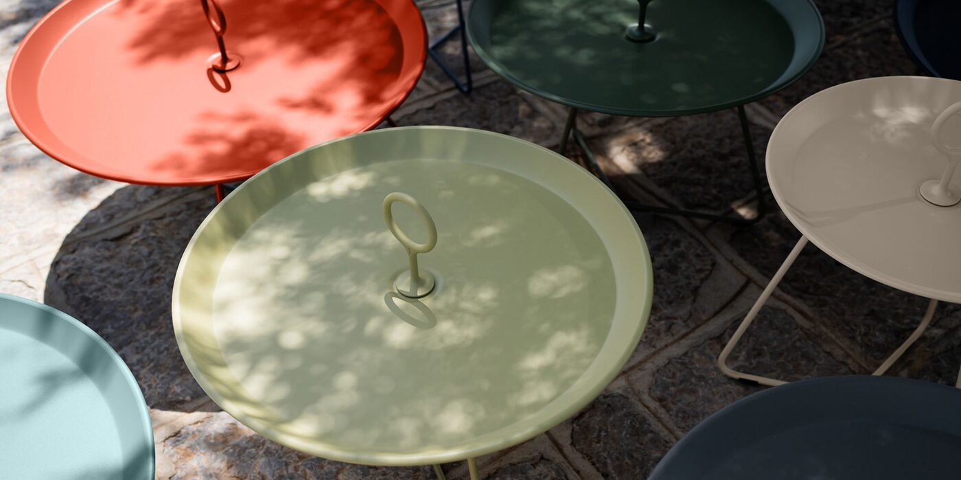 Eyelet in an outdoor setting