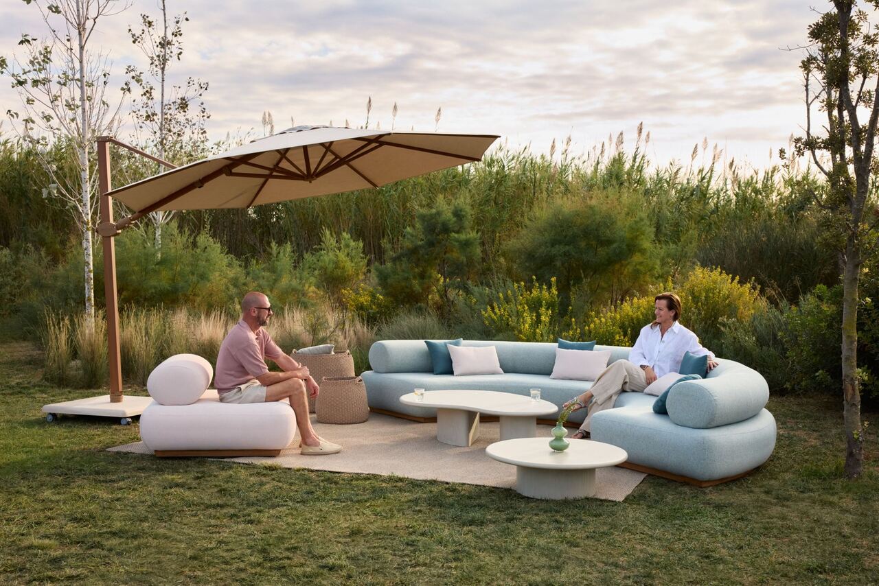 Tatami round modular 3S sofa