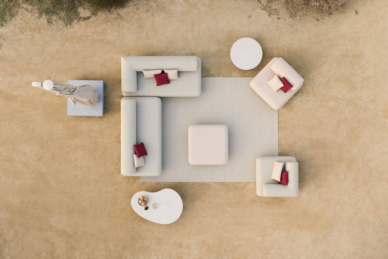 Tatami ottoman