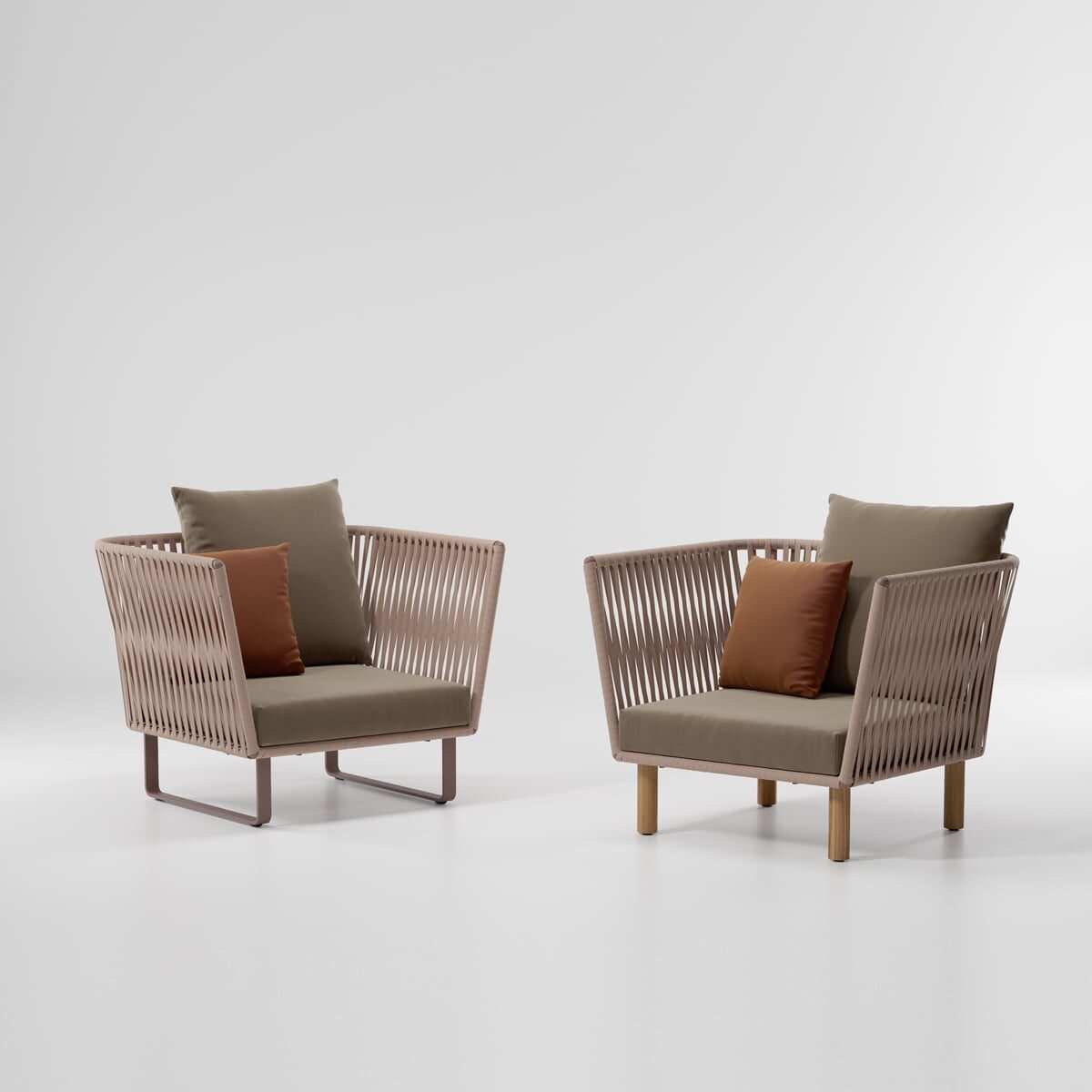 Bitta Club Armchair Bela Rope