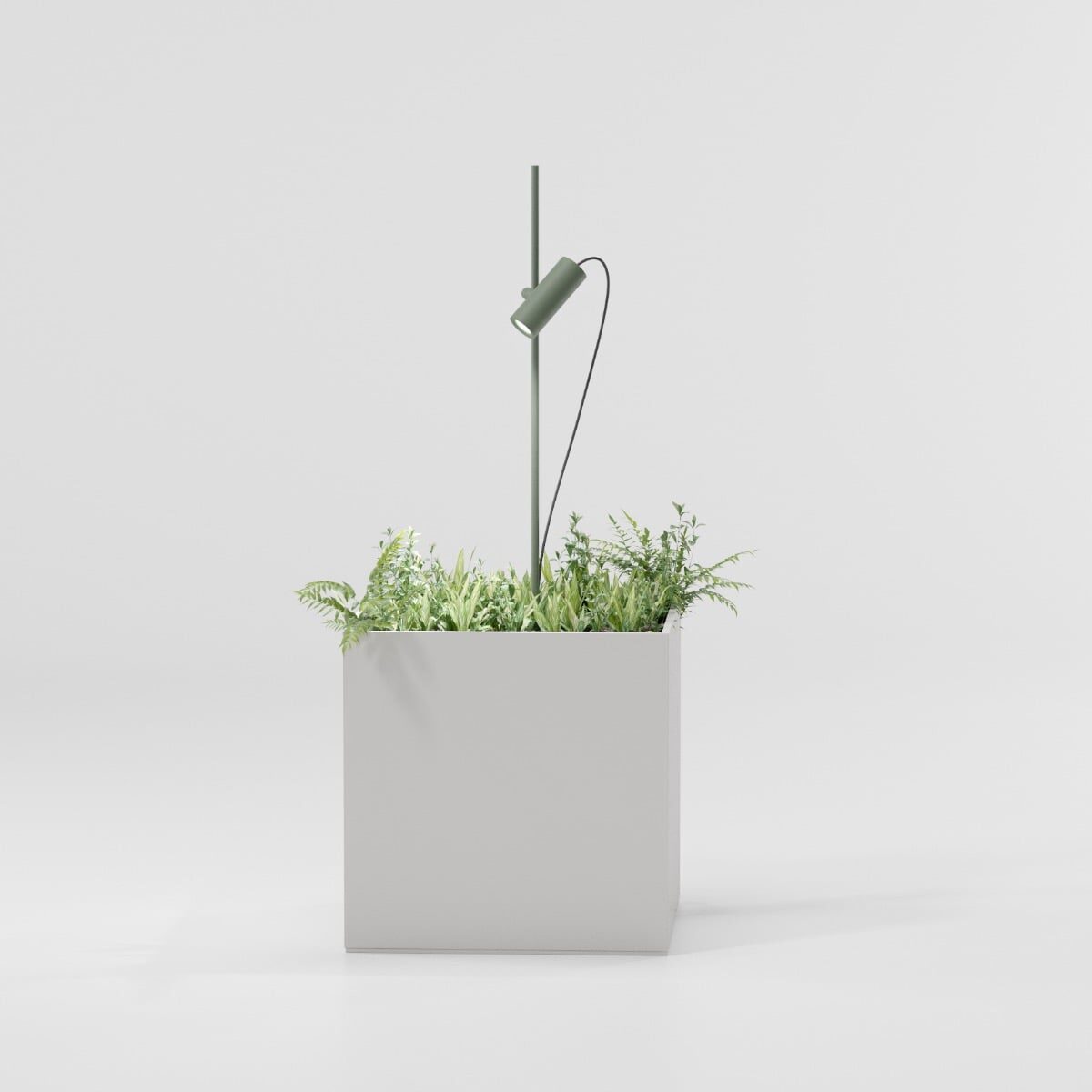 Objects Dots Spotlight Planter Lamp