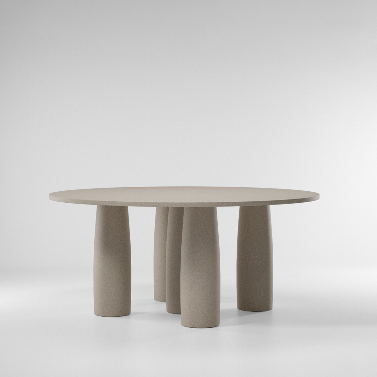 Il Colonnato Minera stone dining table ø165 / 8 Guest