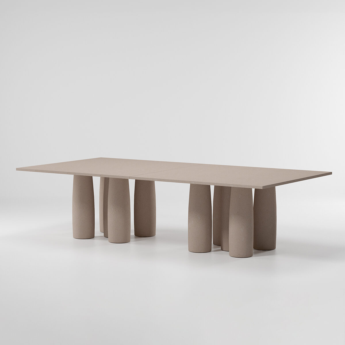 Il Colonnato Minera stone dining table 280 x 140 / 12 Guest