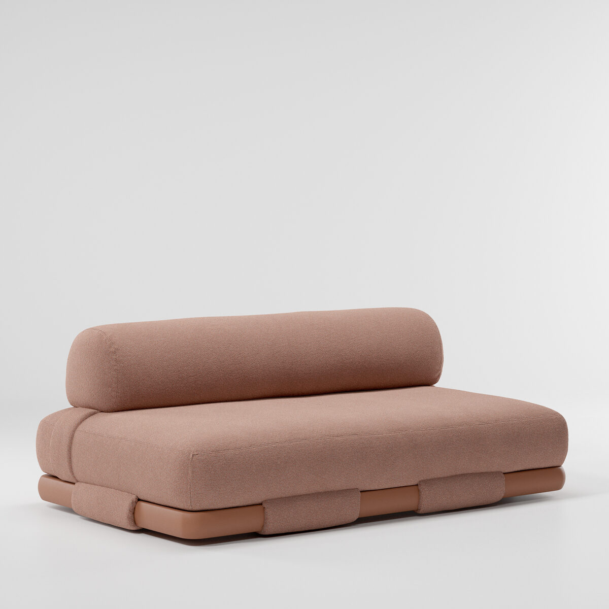Two seat module with cushion