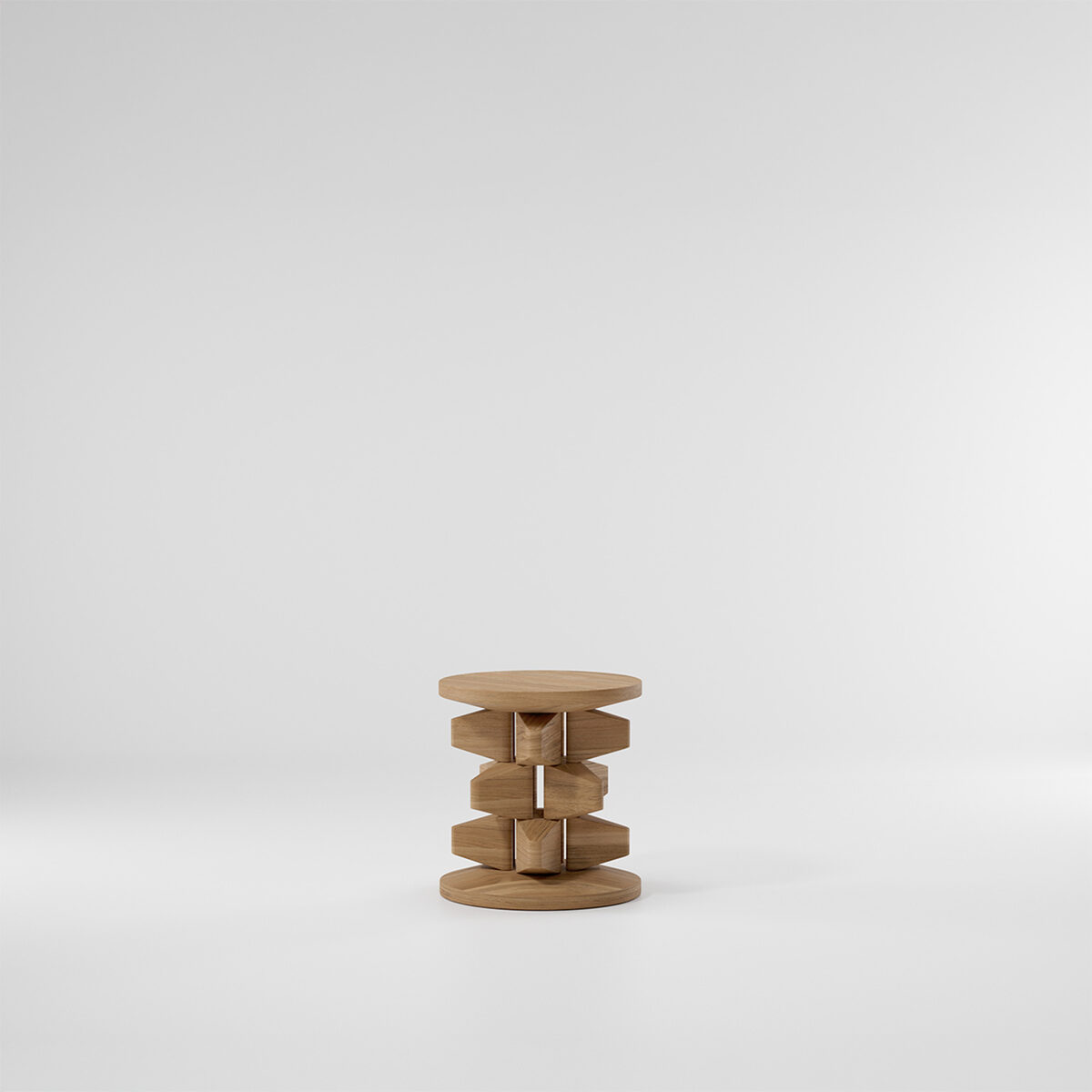 Kari Side Table Teak d40