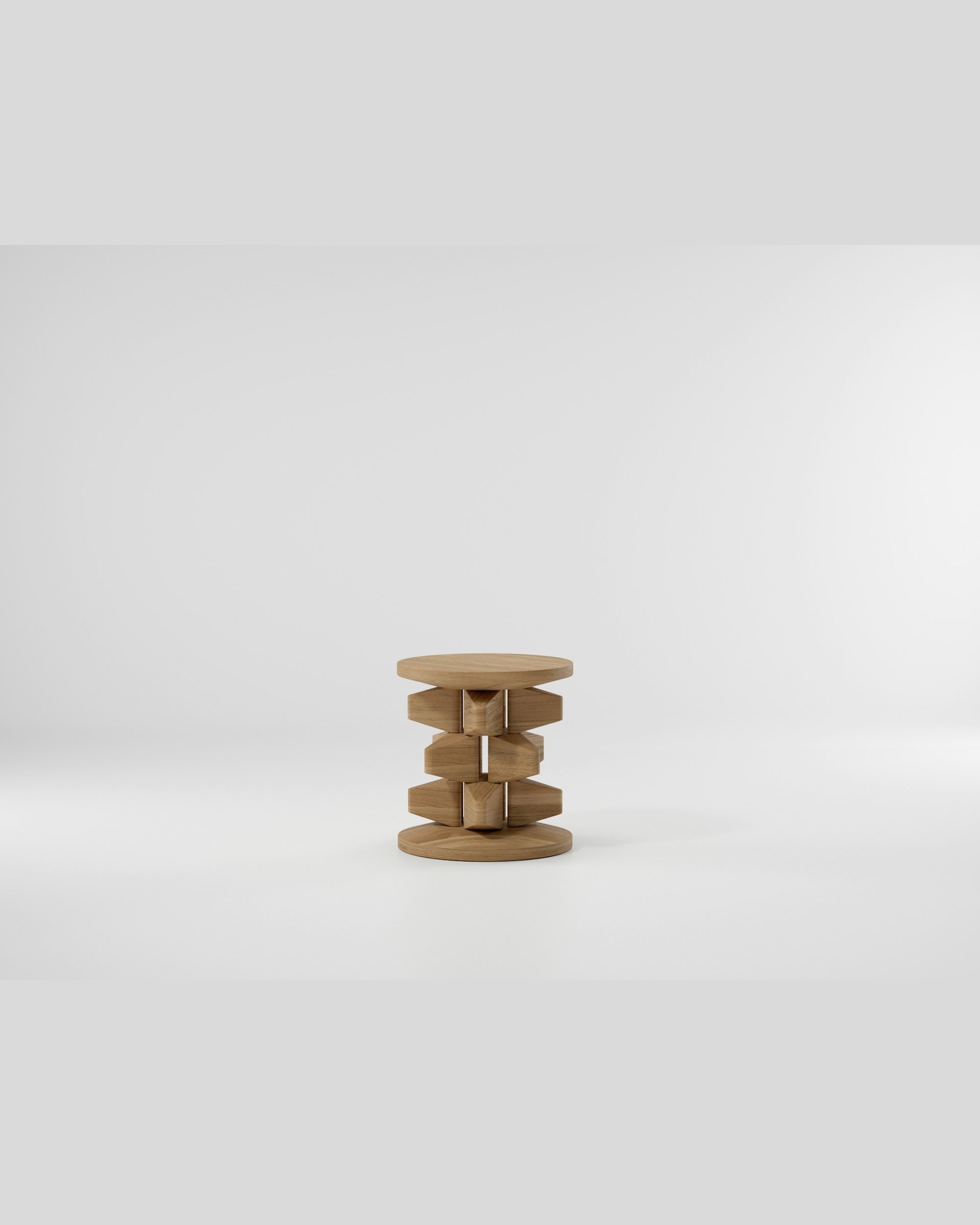 Kari Side Table Teak d40