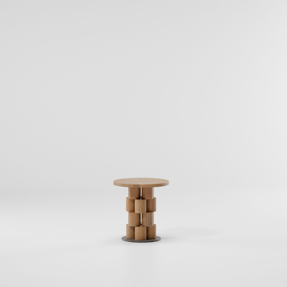 Kari Side Table Teak d45