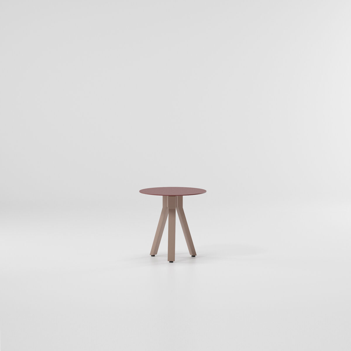 Maia Side Table D48 Aluminum Legs