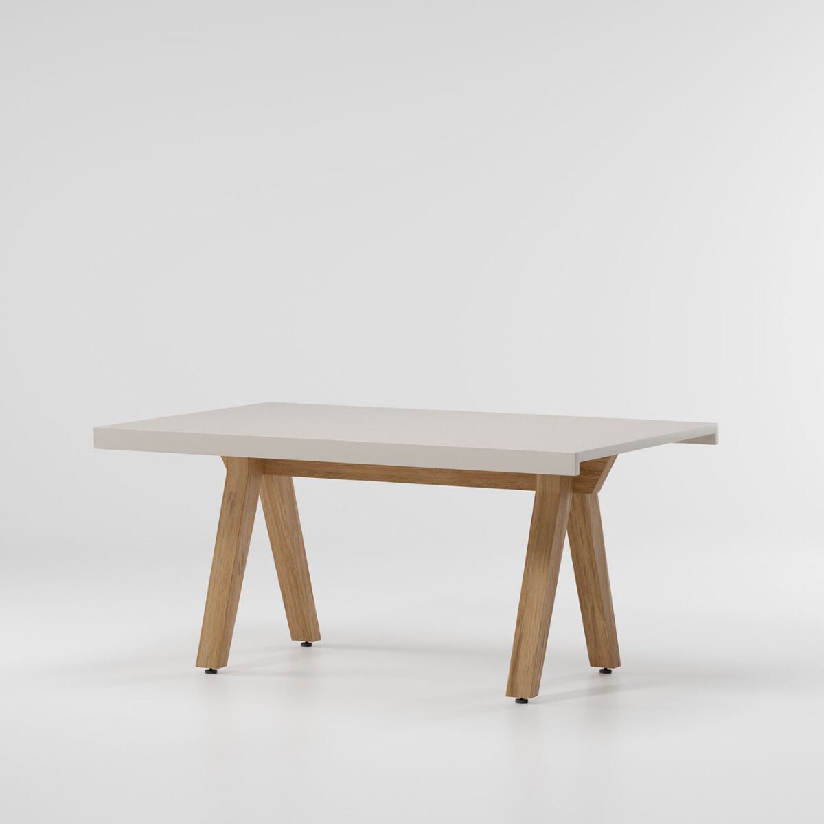 Maia Dining Table 6 Guests 160 Teak Legs