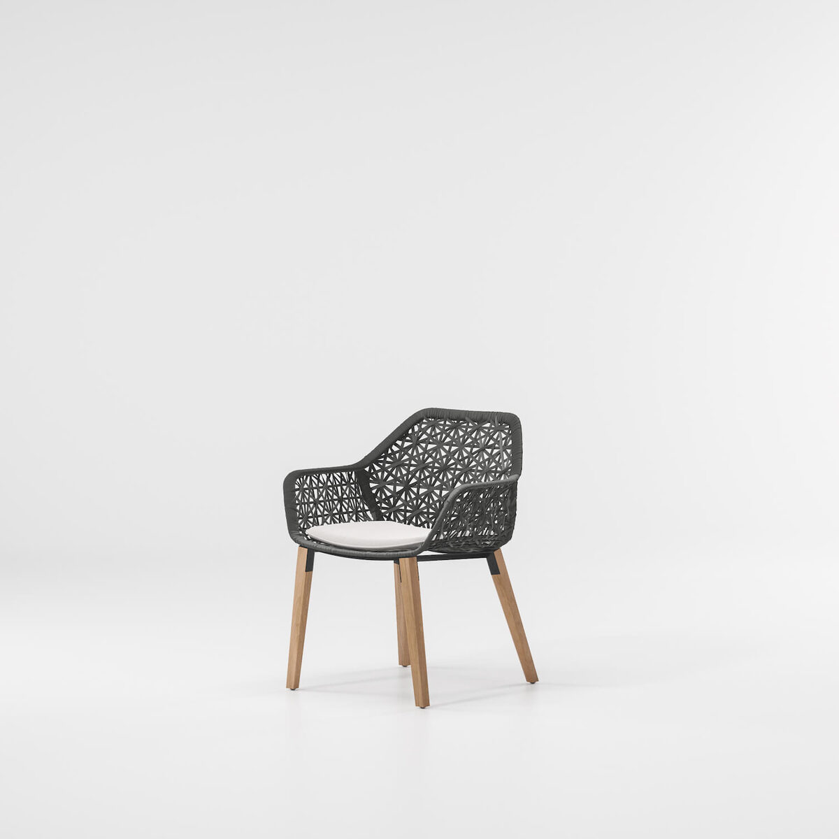 Maia Dining Armchair Teak Legs