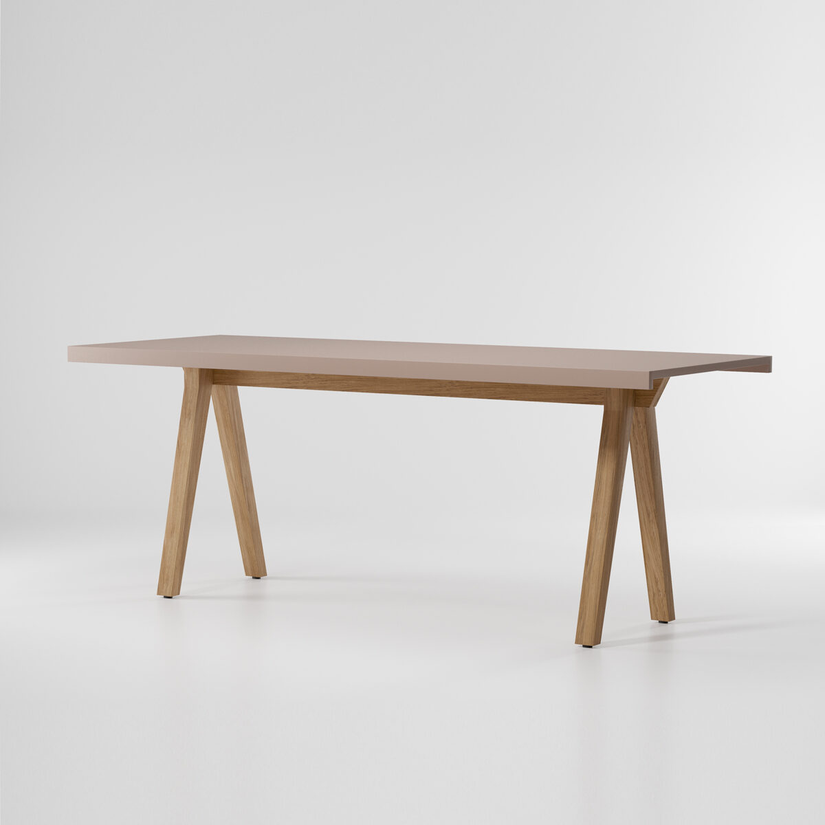 Maia High Table 10 Guests Teak Legs