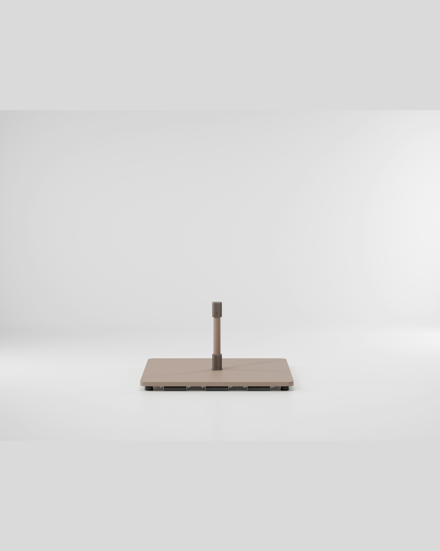 Meteo L Steel Flat base with wheels