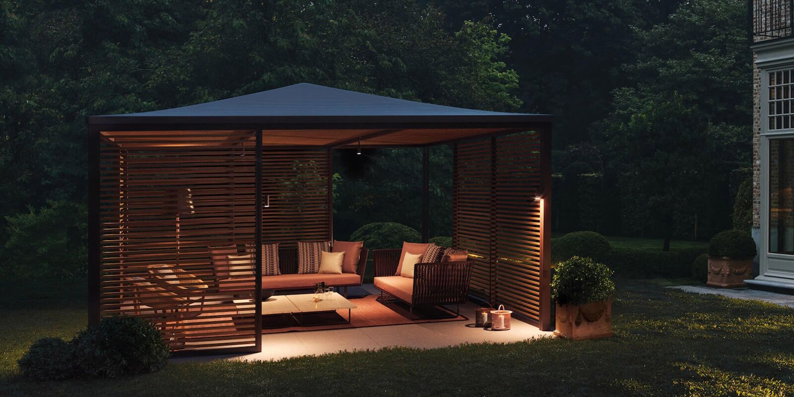 Pavilion H & L installation