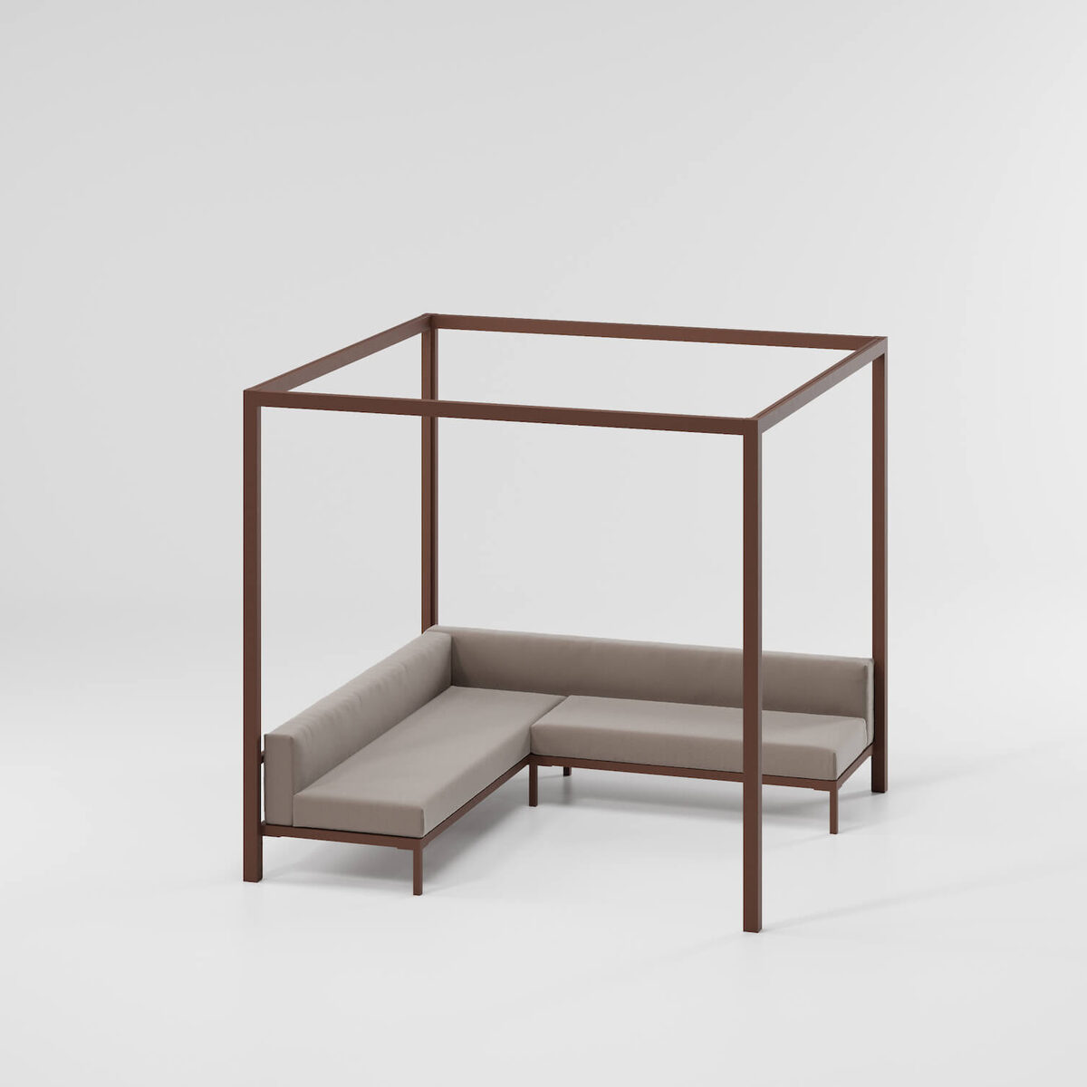 Lounge Pavilion Corner Bench