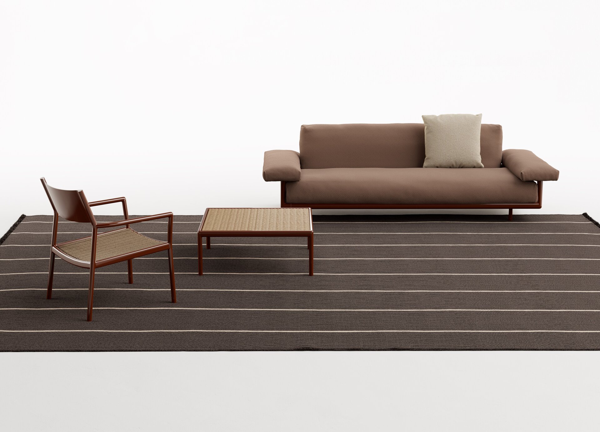 Soga rugs by Kettal