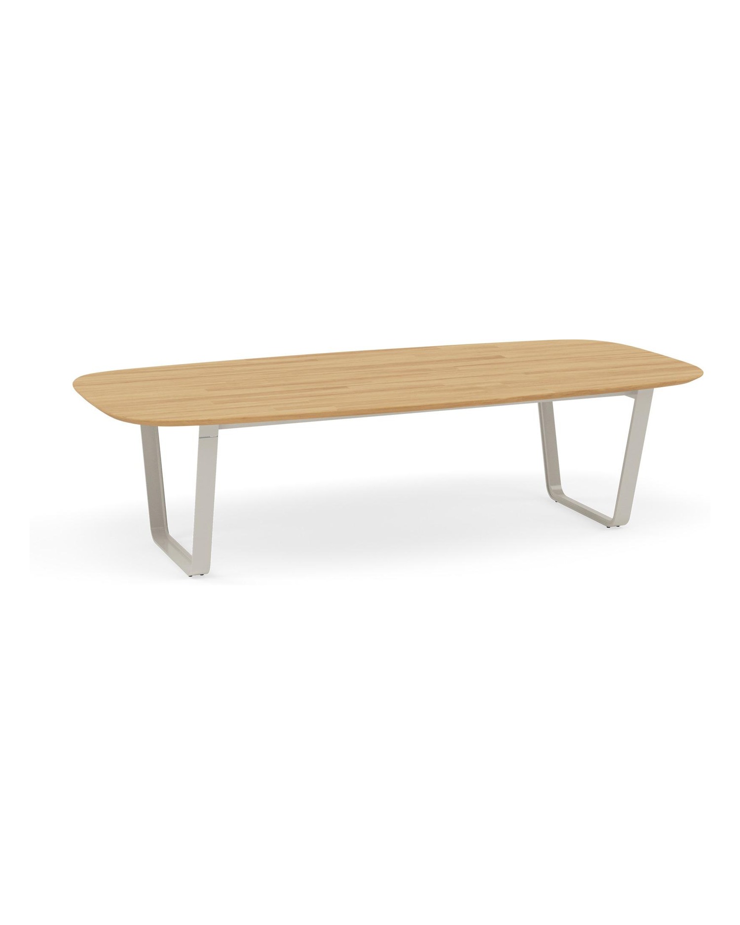 Air boat shaped dining table 280×132 75h, Manutti