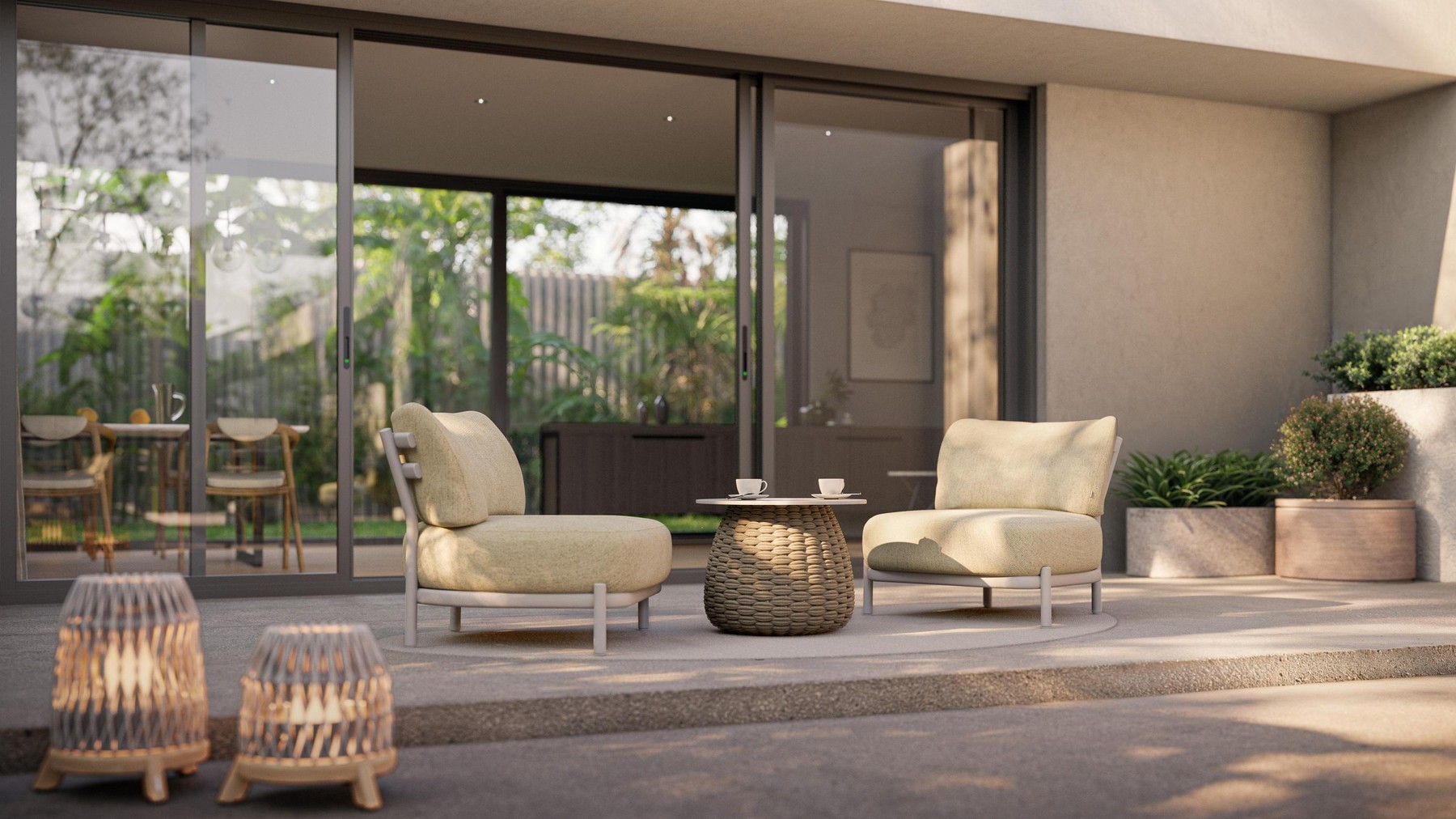 Alune outdoor installation