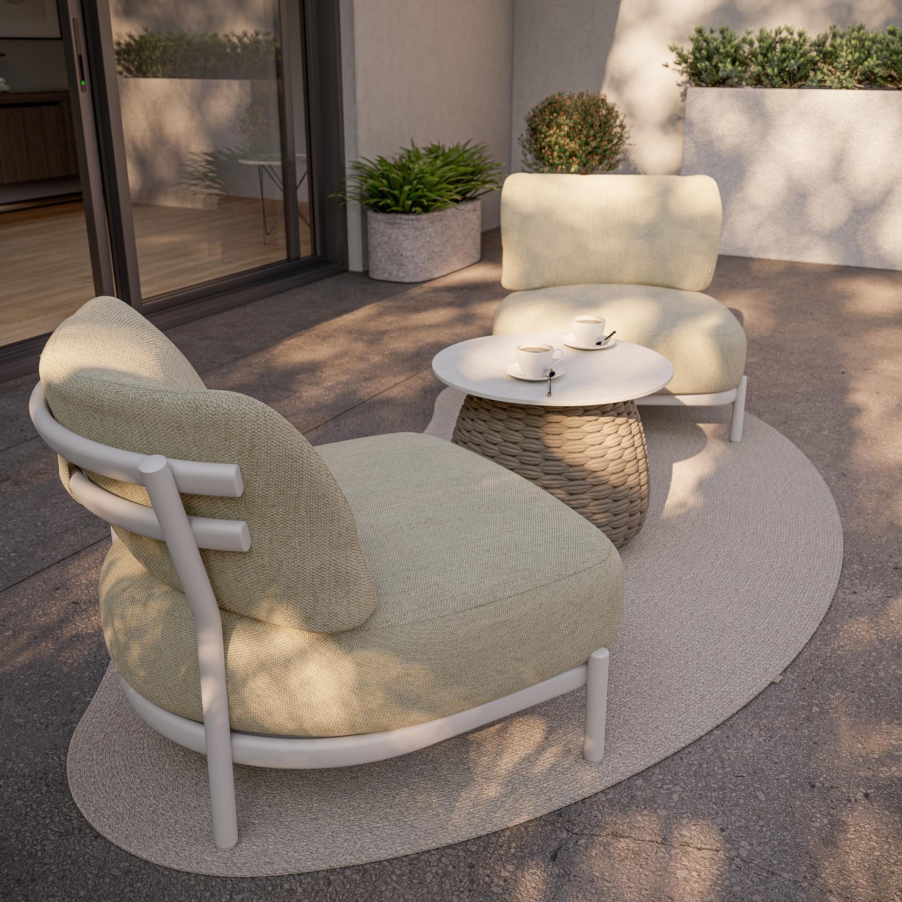 Alune outdoor installation