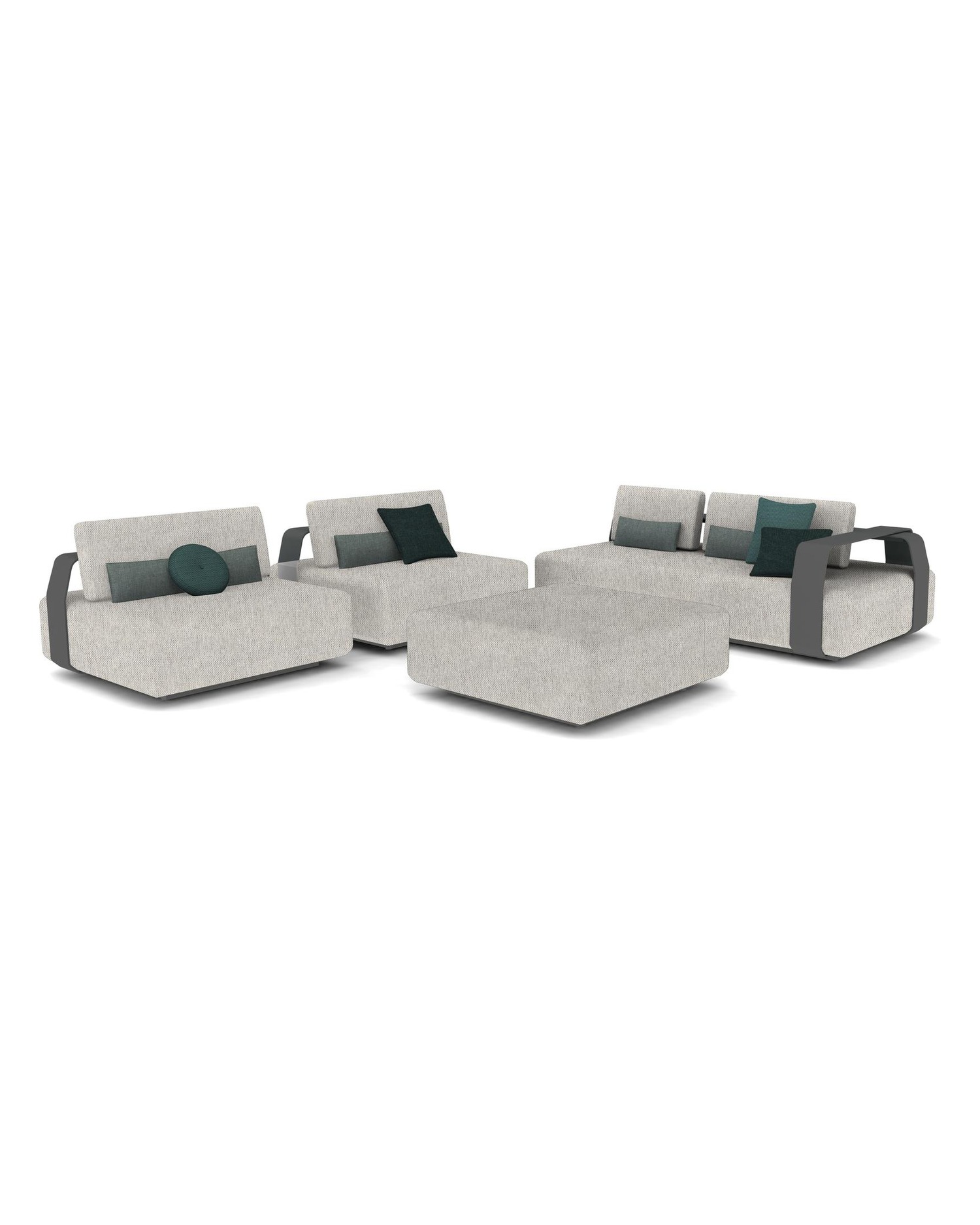 Kumo sofa set 3, Manutti