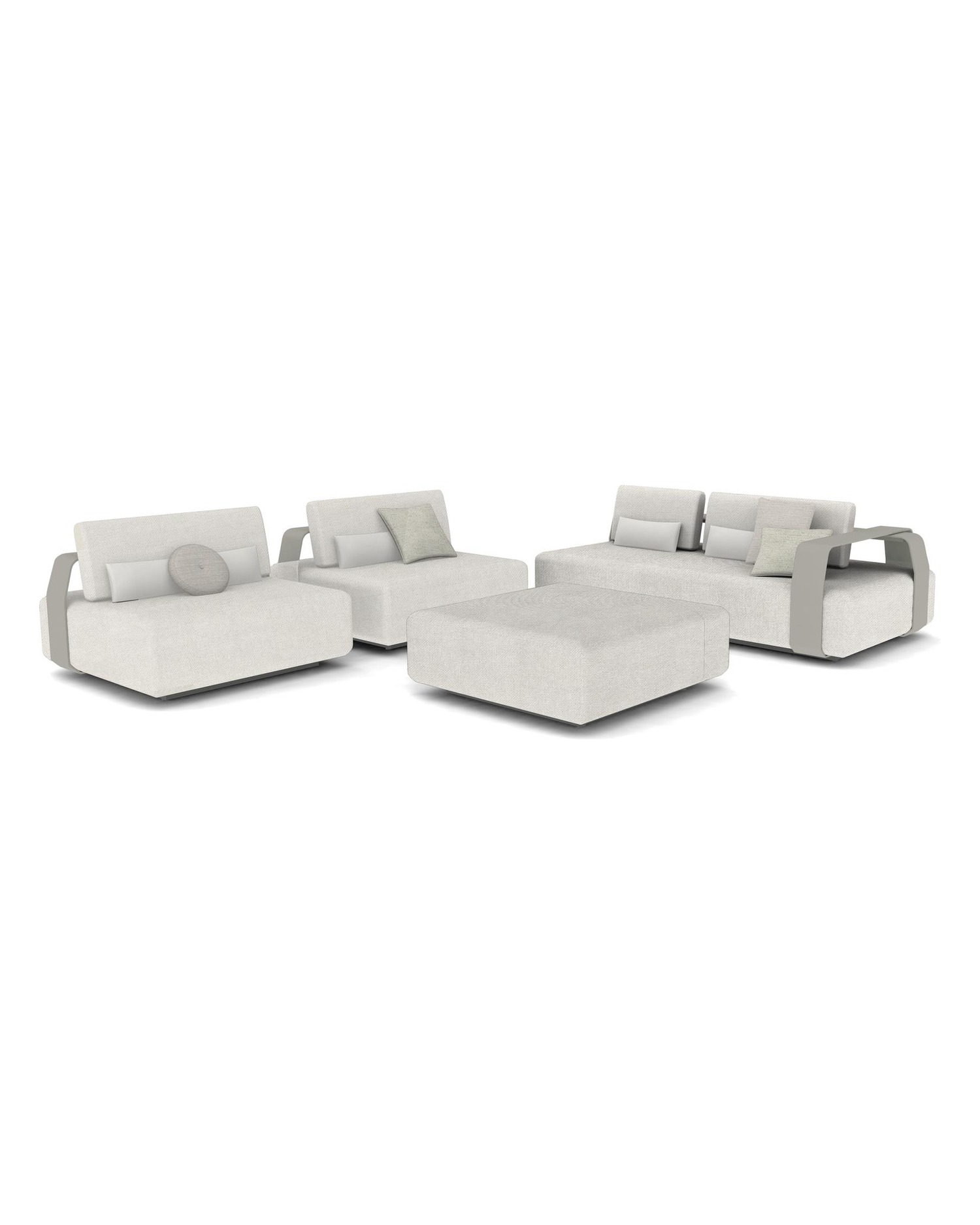 Kumo sofa set 3, Manutti