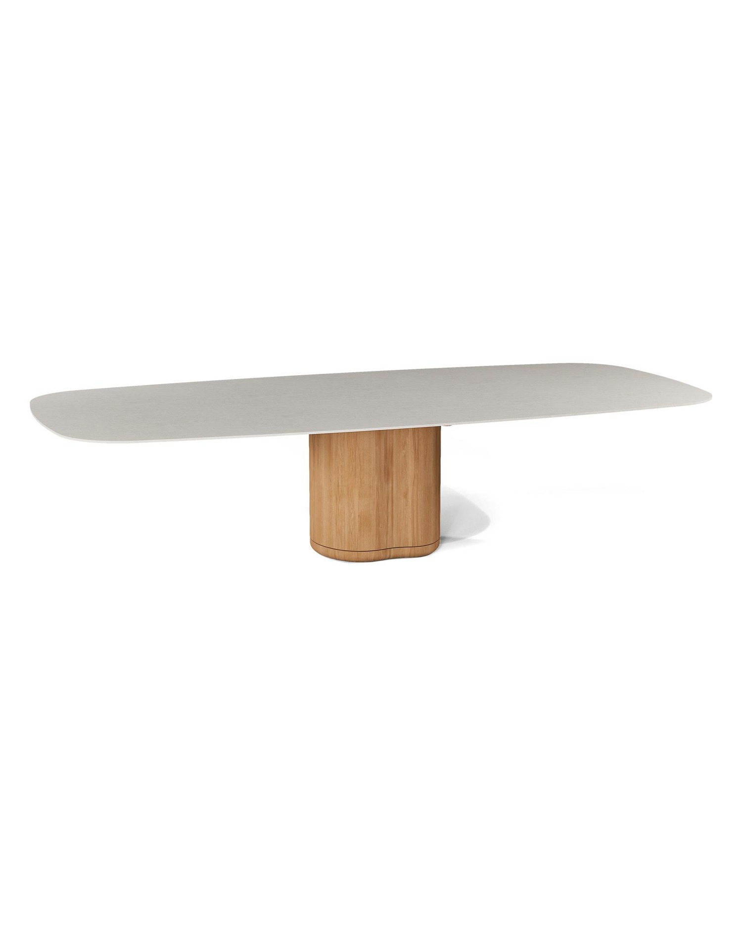 Ogado low dining table 280×132 66h, Manutti