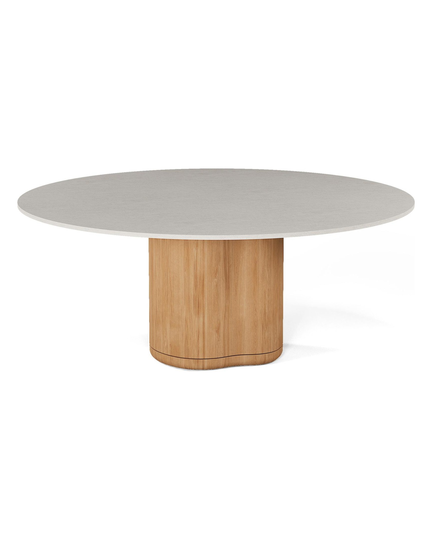 Ogado low dining table ø160, Manutti